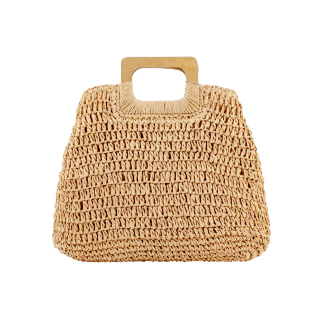 Oversized Woven Straw Tote