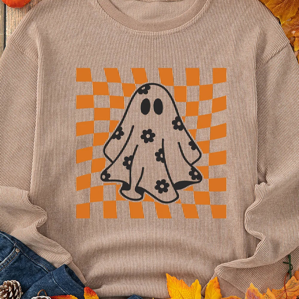 
                      
                        Ghost Round Neck Long Sleeve Sweatshirt
                      
                    