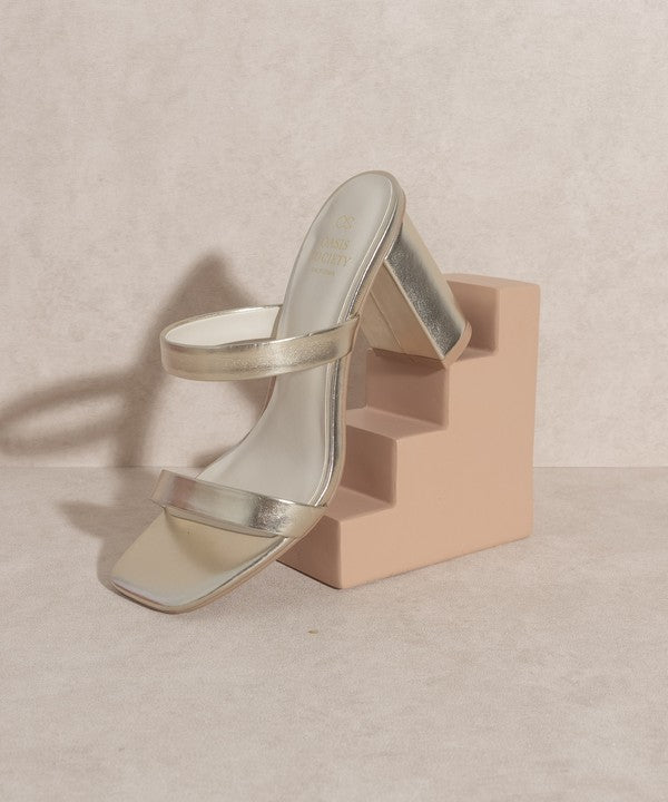 
                      
                        OASIS SOCIETY Khloe - Modern Strappy Heel
                      
                    