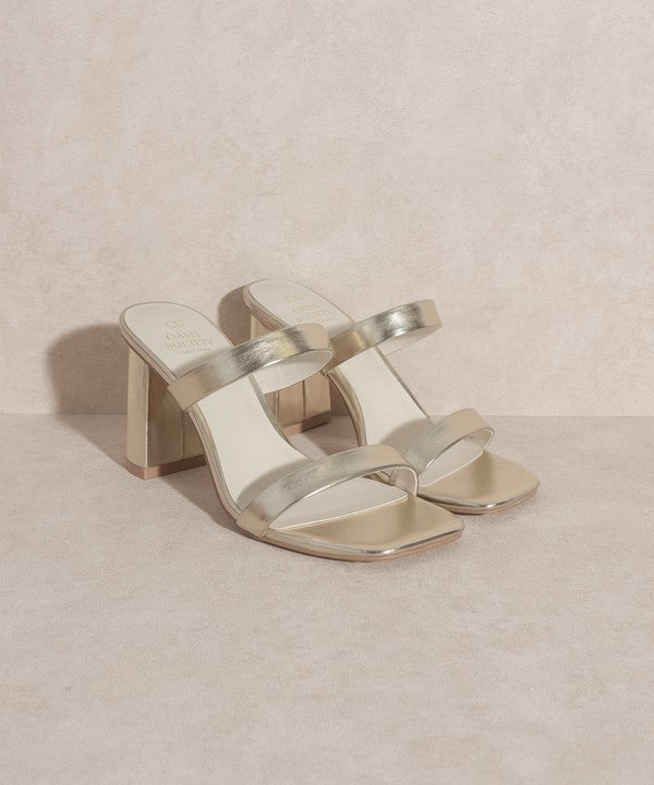 
                      
                        OASIS SOCIETY Khloe - Modern Strappy Heel
                      
                    