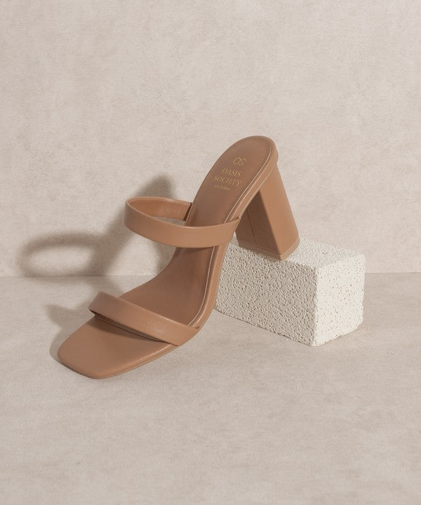 
                      
                        OASIS SOCIETY Khloe - Modern Strappy Heel
                      
                    