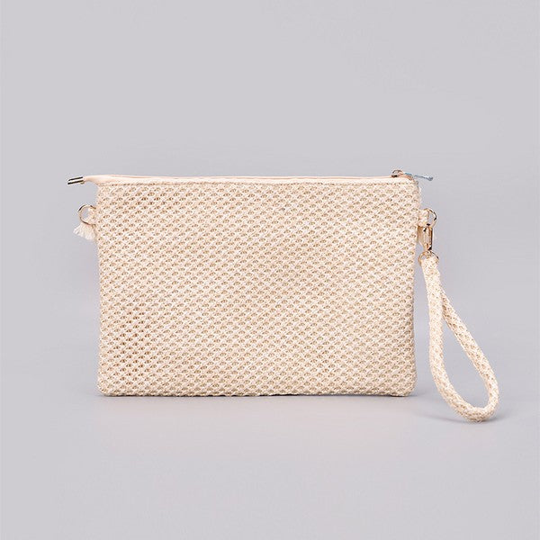 
                      
                        Naya Crochet Tassel Clutch
                      
                    