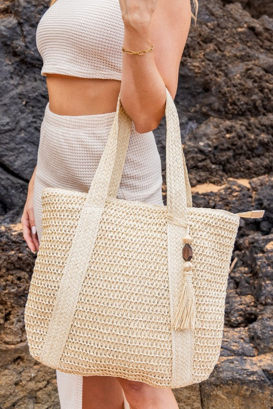 
                      
                        Izola Carry All Tassel Tote
                      
                    