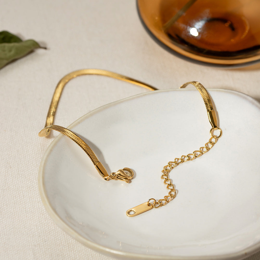 
                      
                        18K Gold-Plated Ankle Bracelet
                      
                    