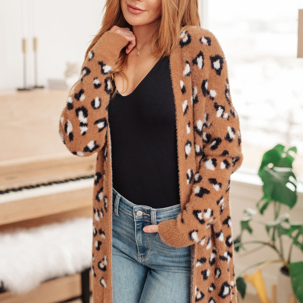 
                      
                        Animal Instinct Longline Cardigan
                      
                    