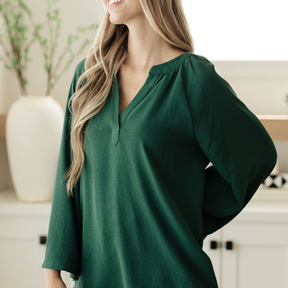 Climb On V-Neck Blouse