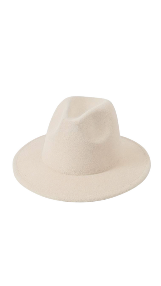 Casual Fedora Hats With Thin Belt | Off White
