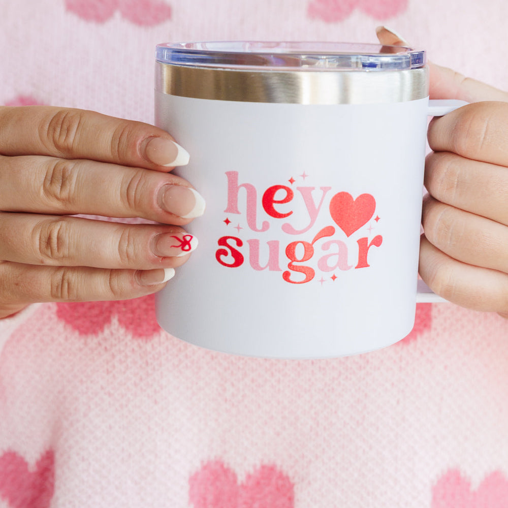 
                      
                        Hey Sugar 14 Oz Double Walled Travel Mug
                      
                    