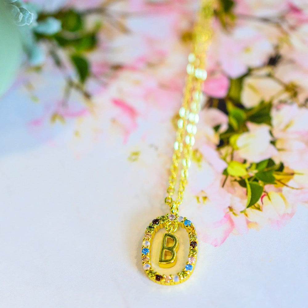 
                      
                        Mi Amor Gold Dipped Initial Necklace
                      
                    