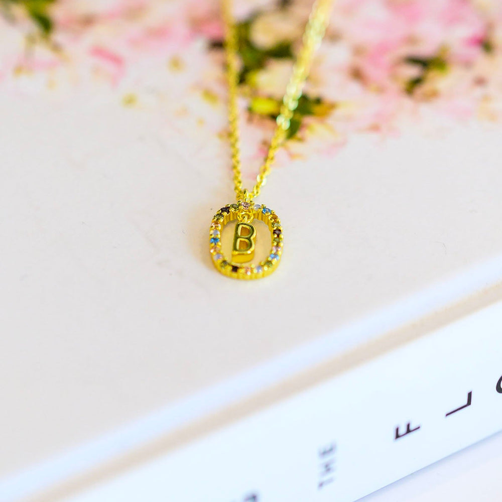 
                      
                        Mi Amor Gold Dipped Initial Necklace
                      
                    