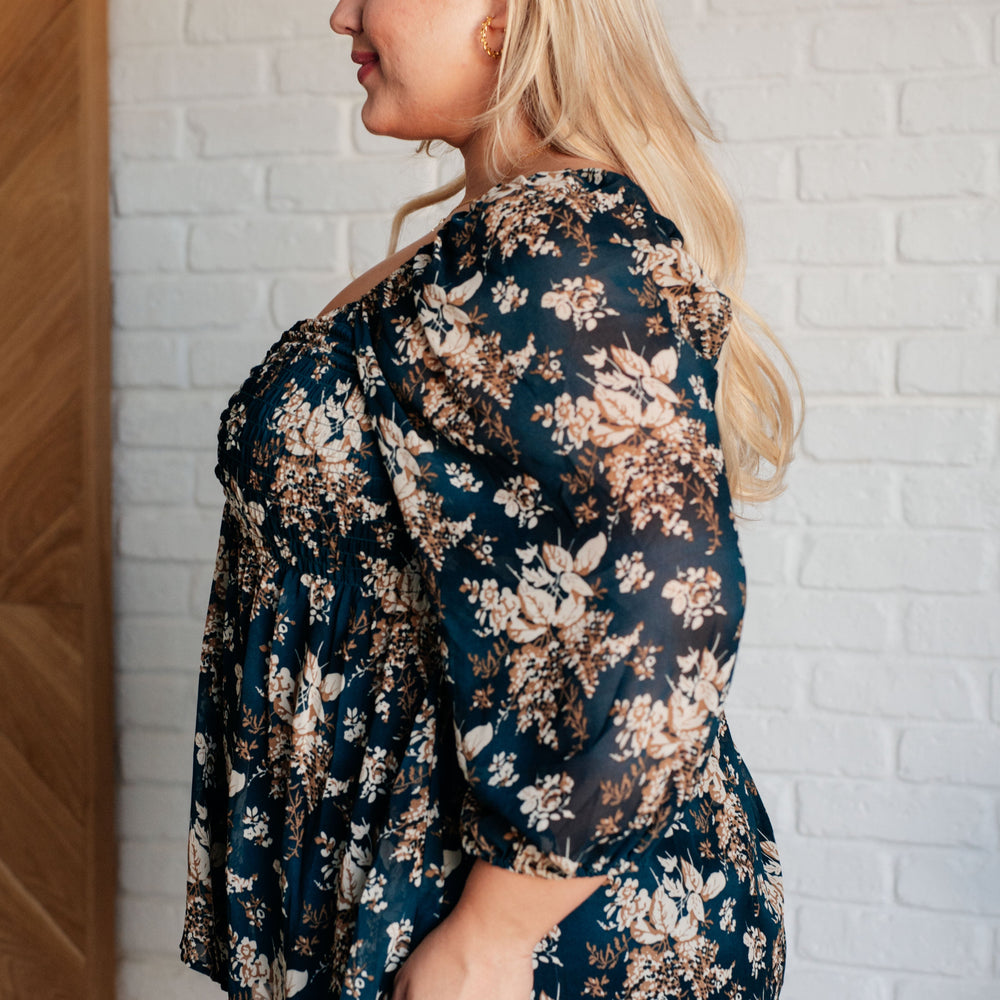 
                      
                        New Beginnings Square Neck Blouse
                      
                    