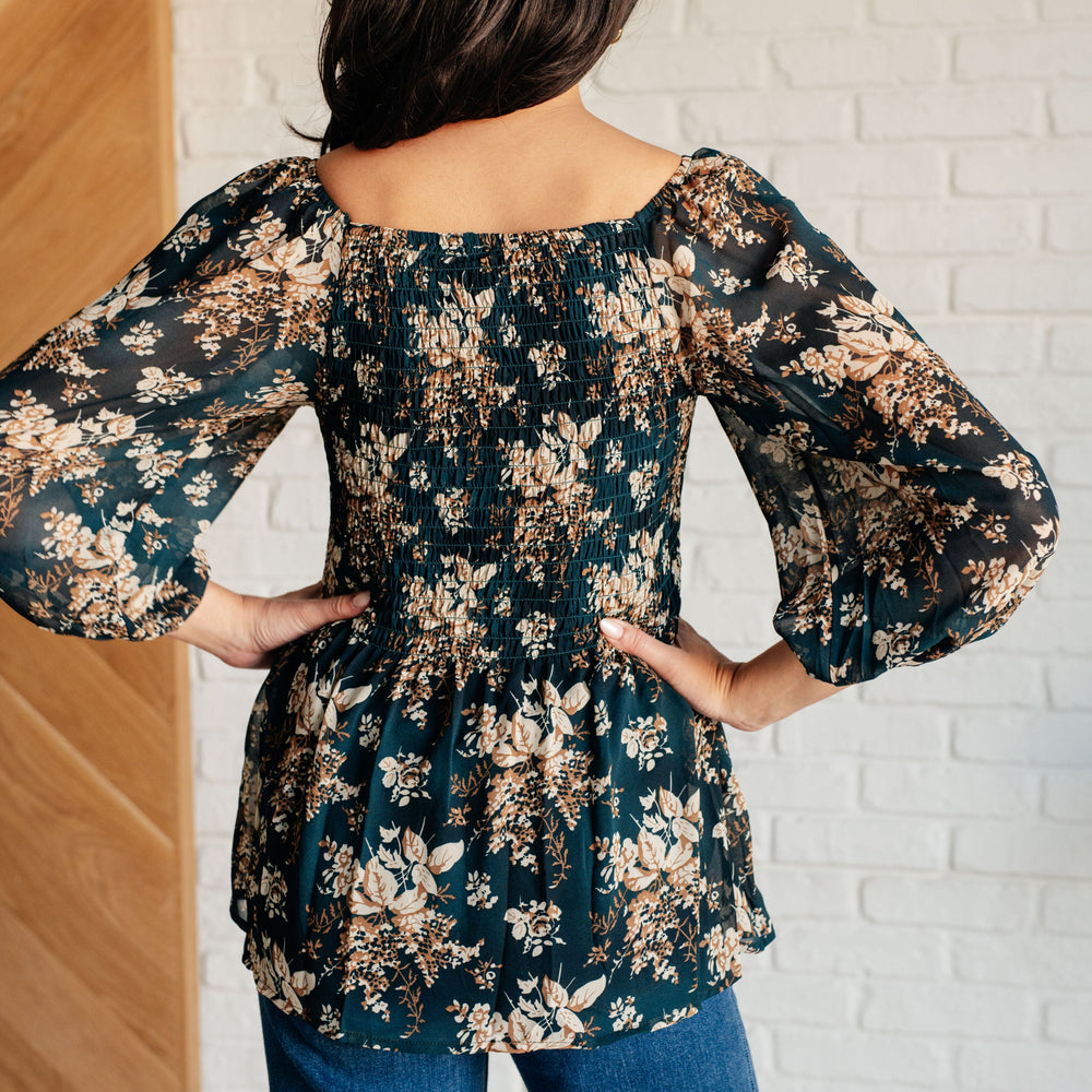 
                      
                        New Beginnings Square Neck Blouse
                      
                    