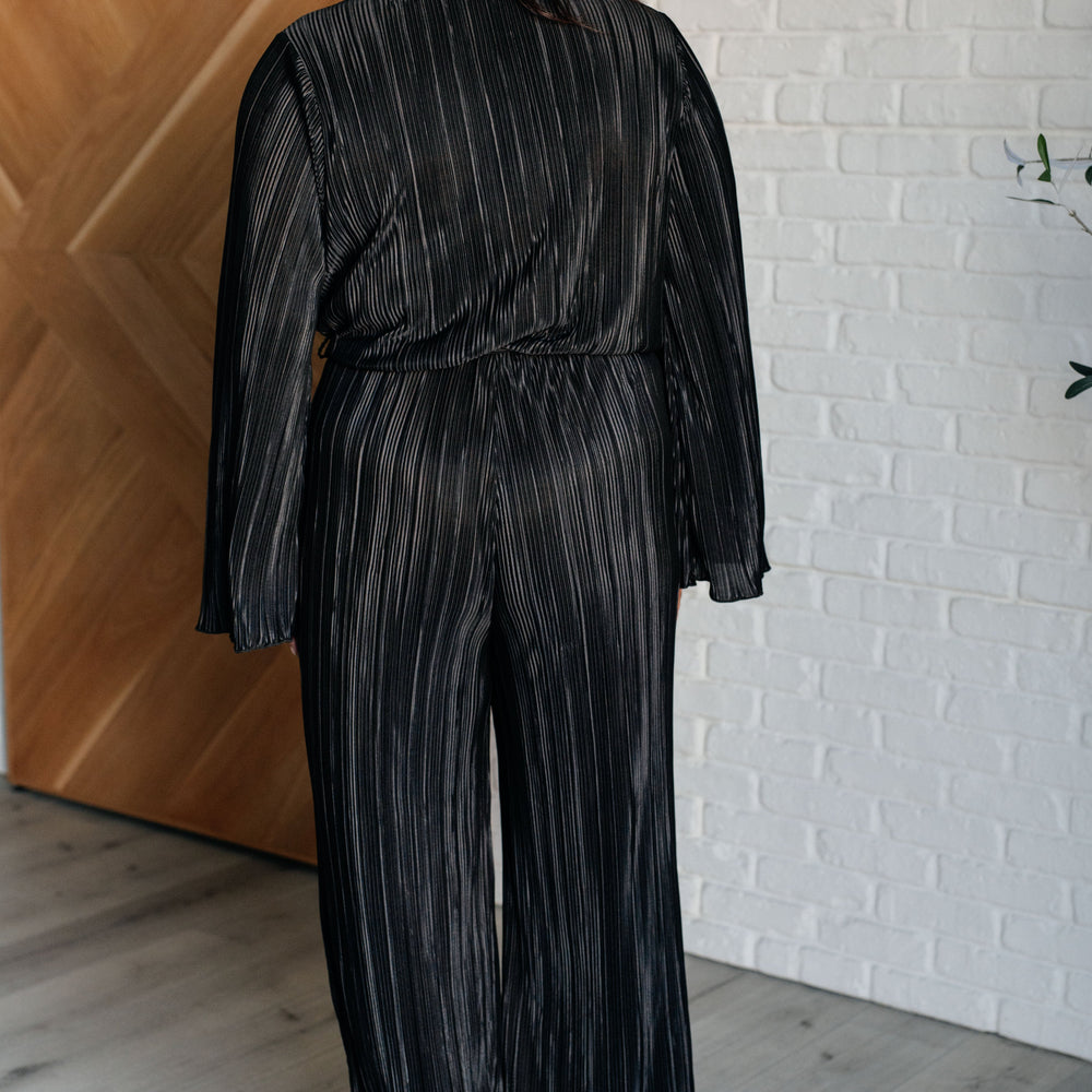 
                      
                        Night Out Plisse Jumpsuit
                      
                    