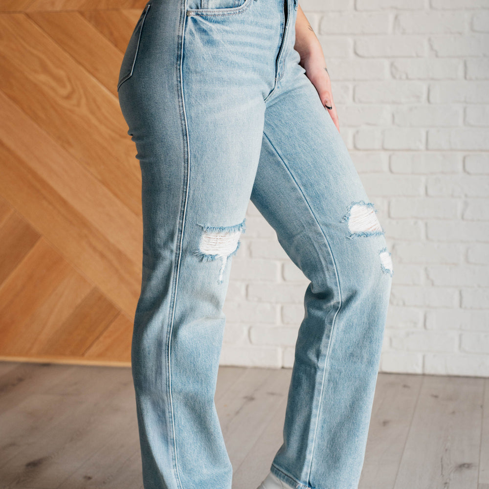 
                      
                        Patricia High Rise Rigid Magic 90's Straight Jeans
                      
                    