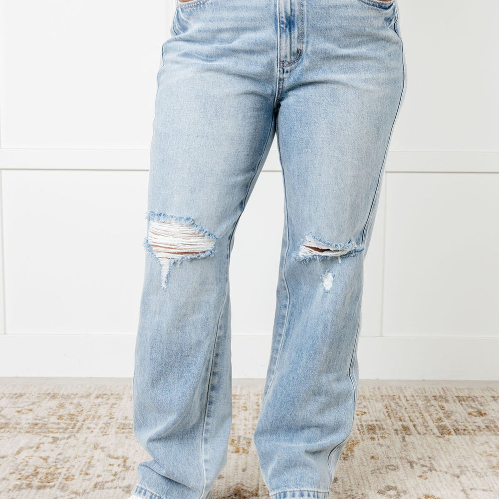 
                      
                        Patricia High Rise Rigid Magic 90's Straight Jeans
                      
                    