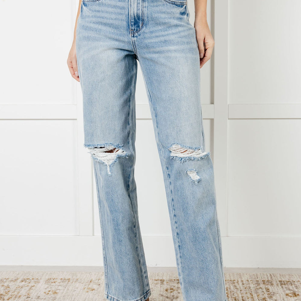 
                      
                        Patricia High Rise Rigid Magic 90's Straight Jeans
                      
                    