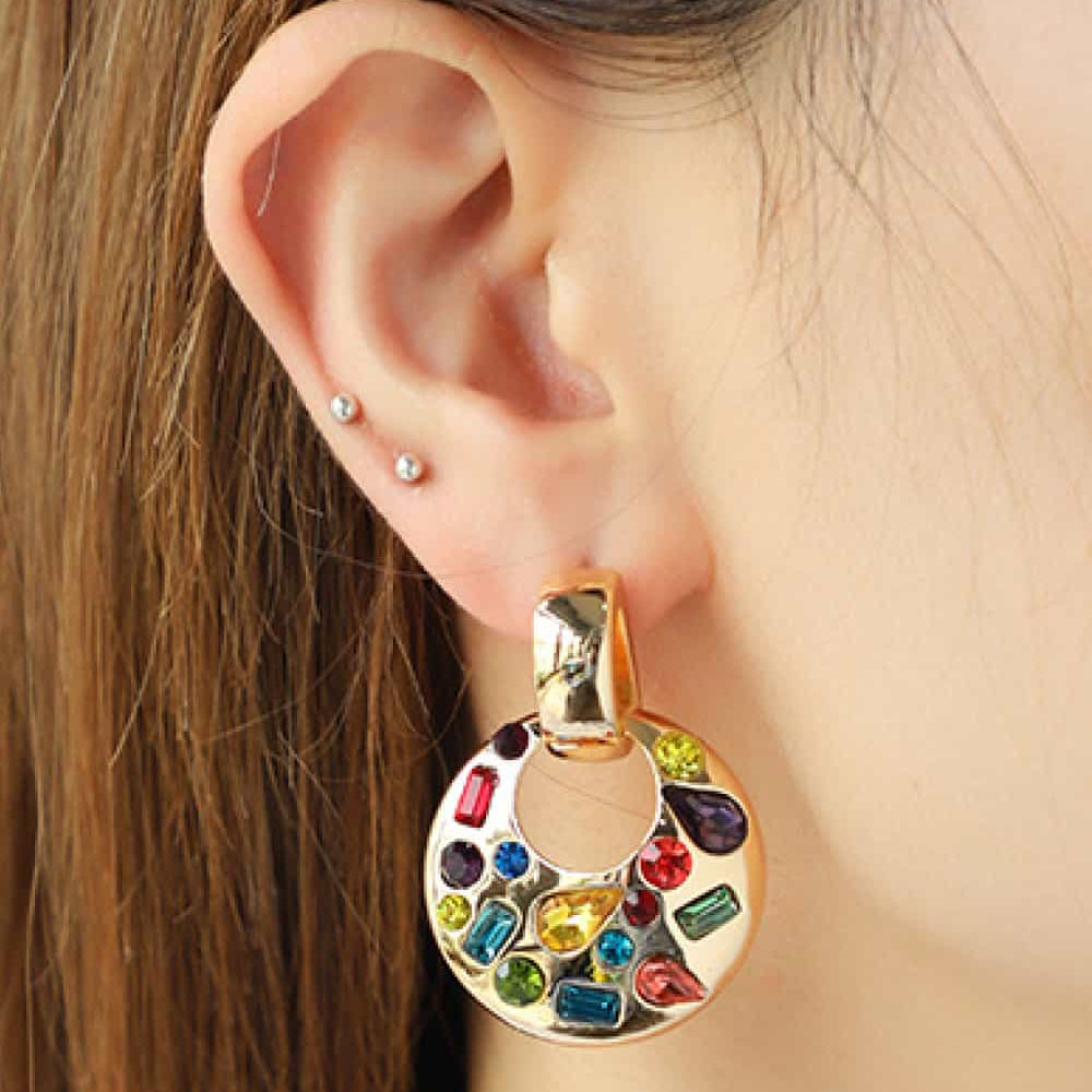 
                      
                        Alloy Dangle Earrings
                      
                    