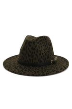 Leopard Pattern Hats | Army Green