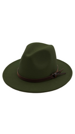 green fedora hat 