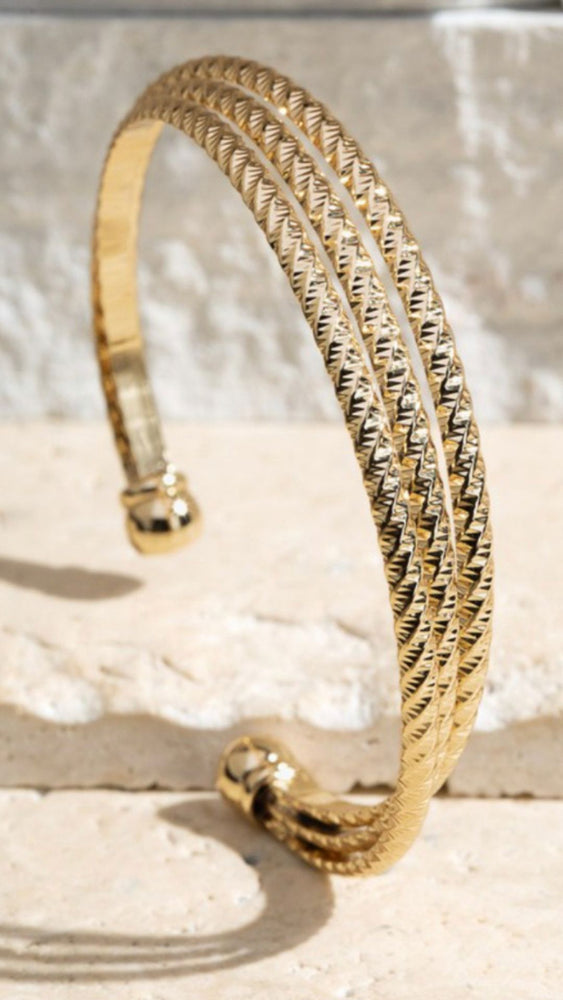 Gold cuff bracelet Womens