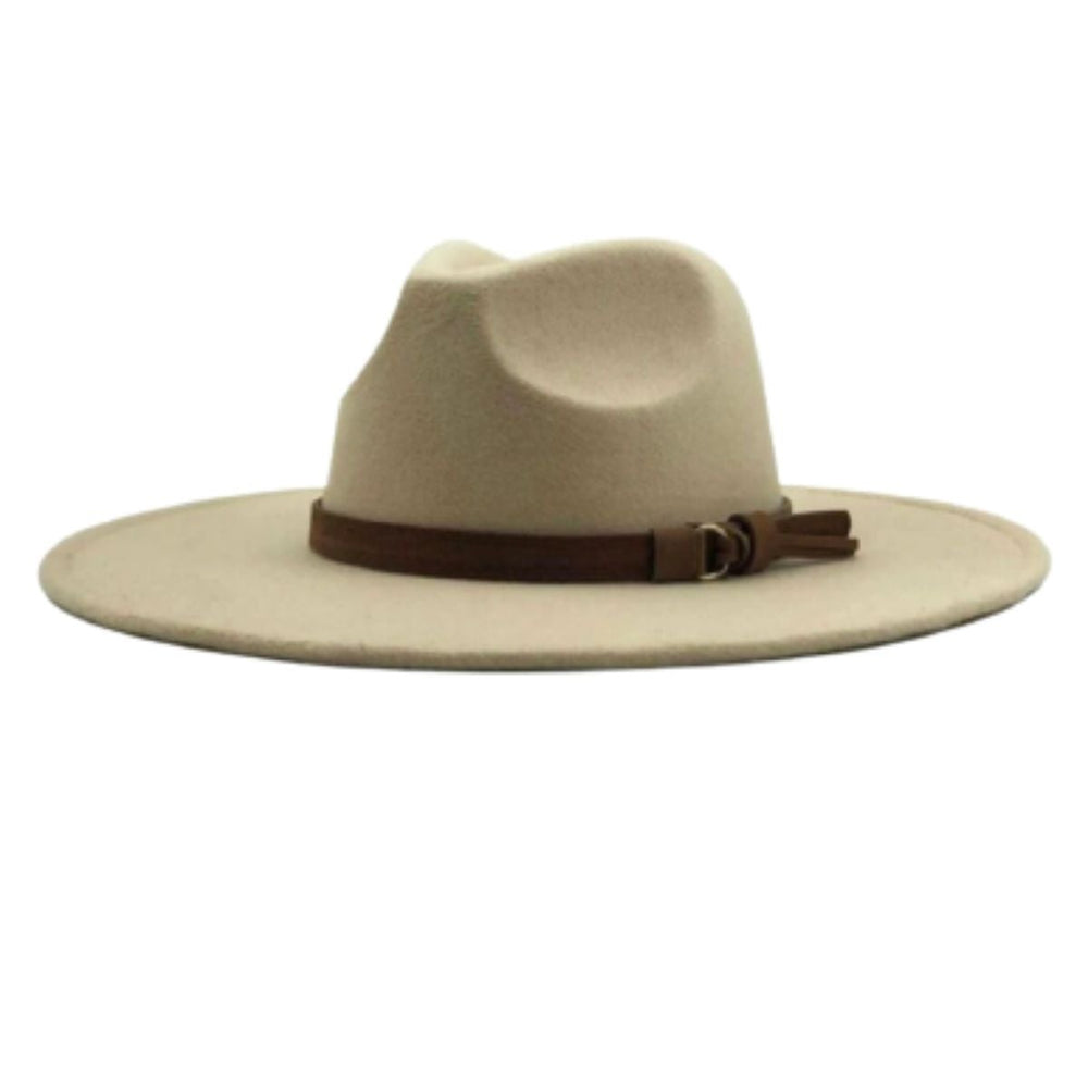beige fedora hat womens