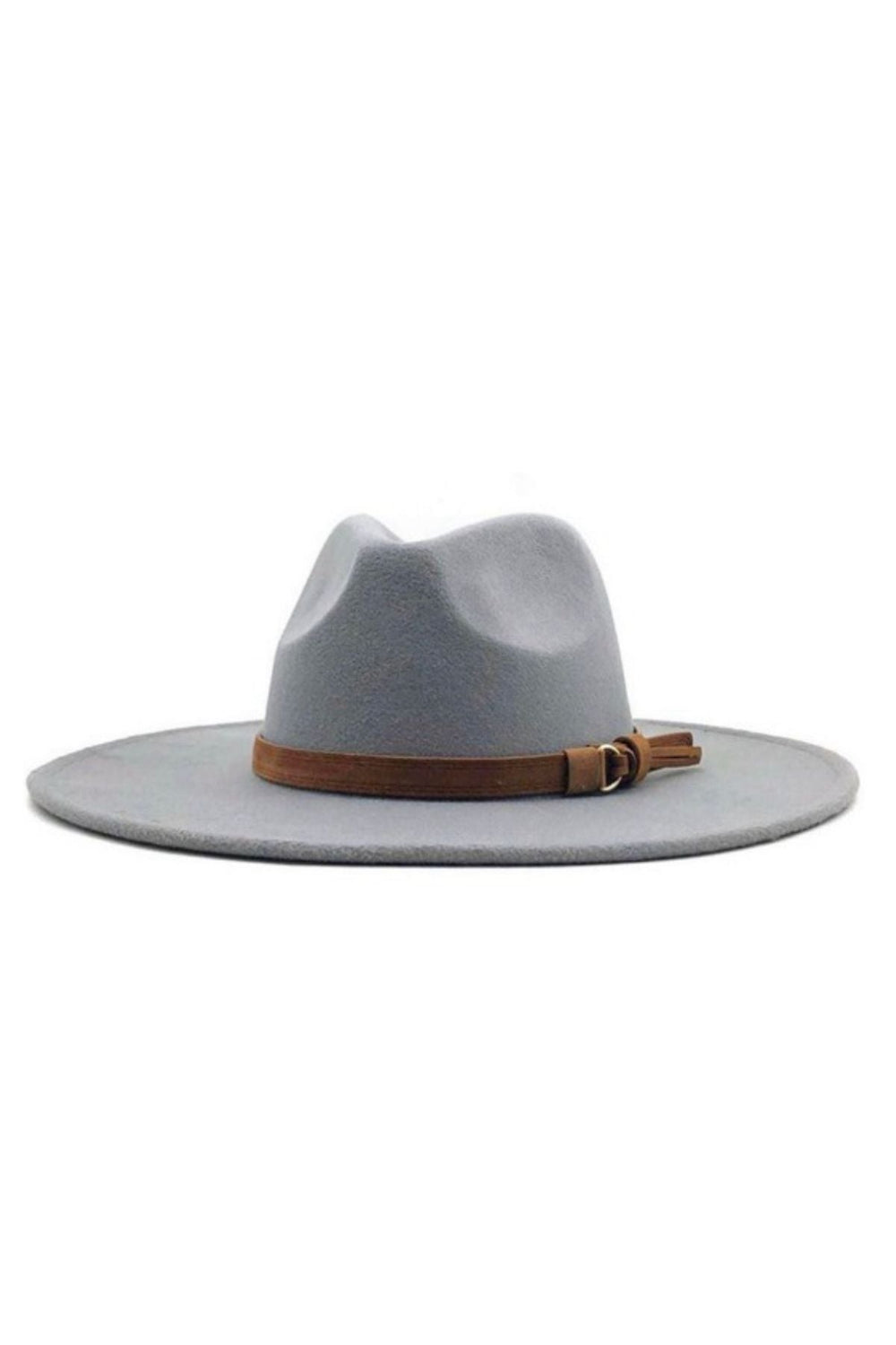 grey fedora hat women