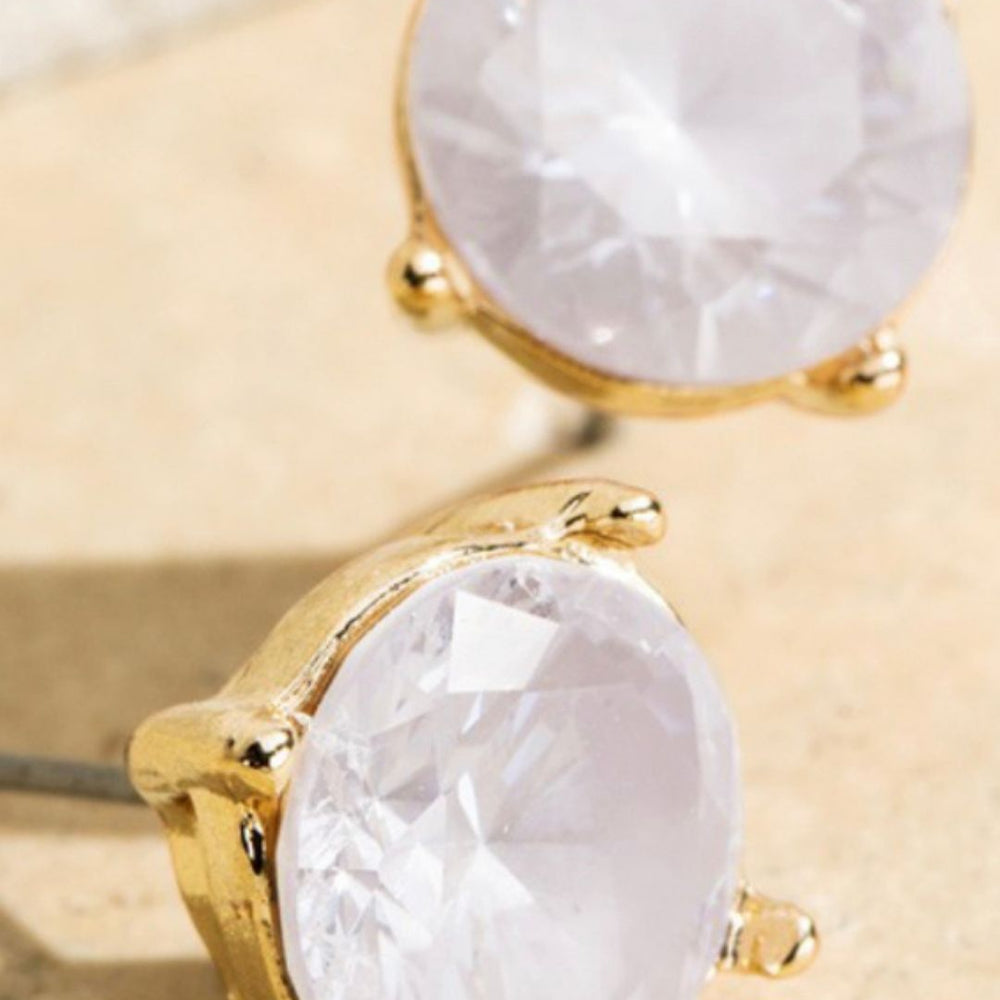 cubic zirconia earring