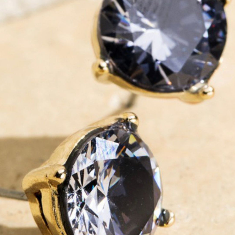 cubic zirconia earring
