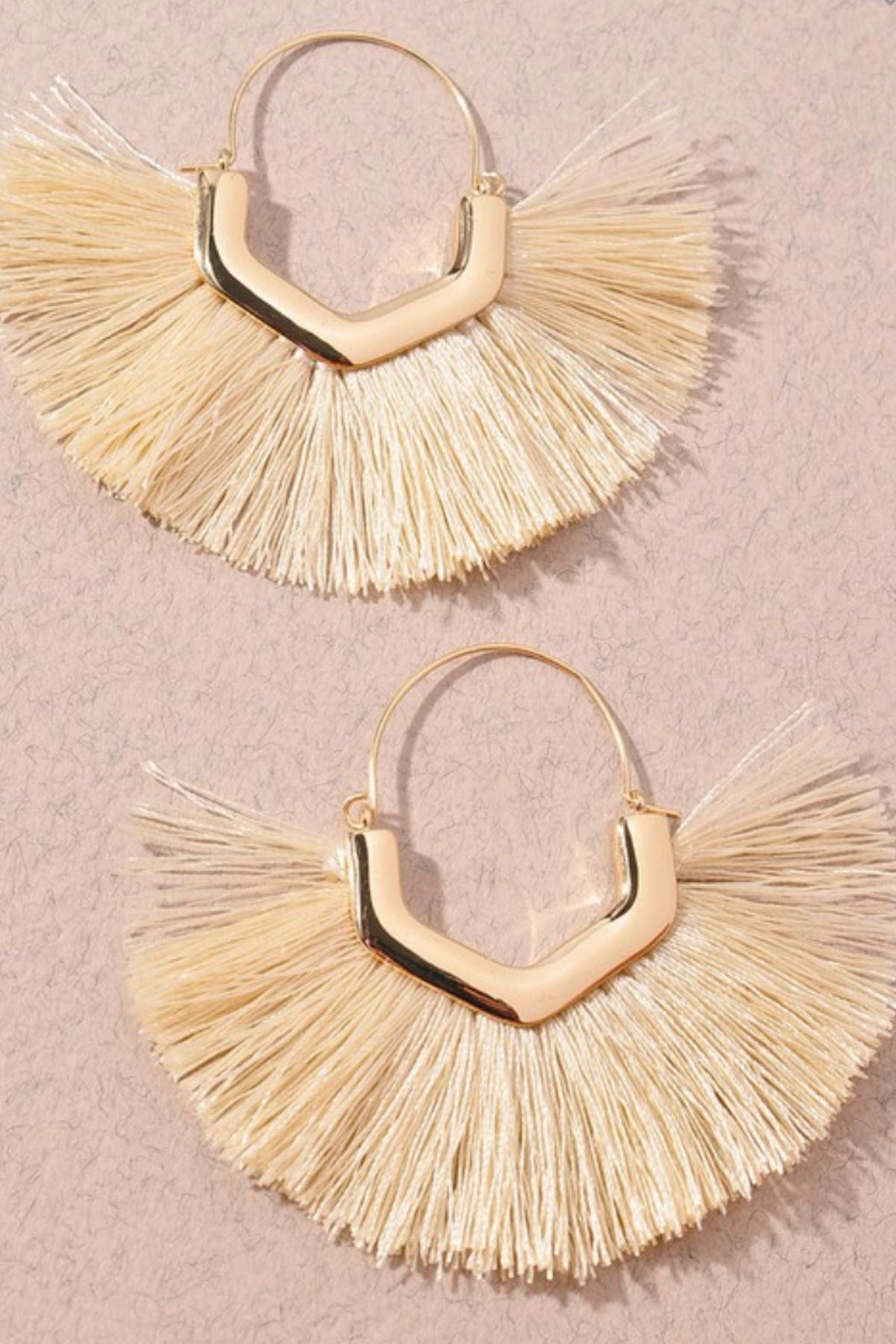 Feeling Fabulous Earrings | Ivory - Fabuluxe Boutique